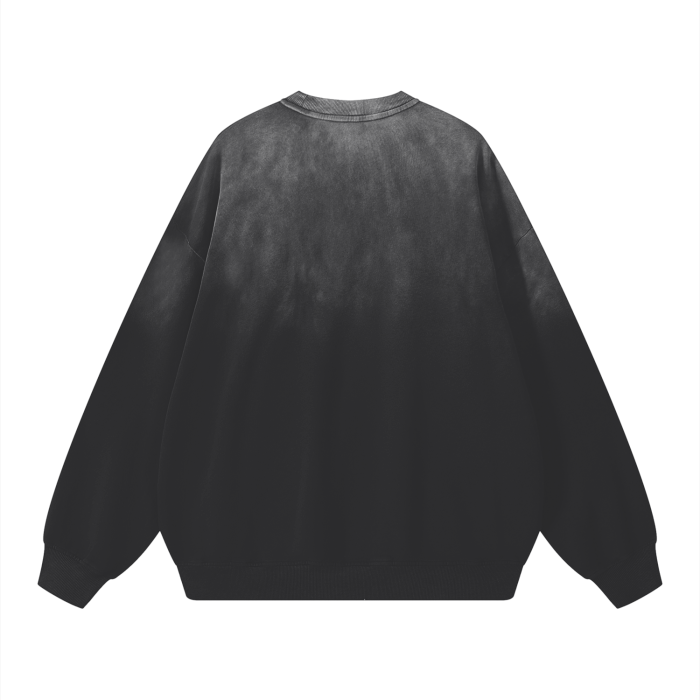 Mental Chains Gradient Wash Cotton Sweatshirt