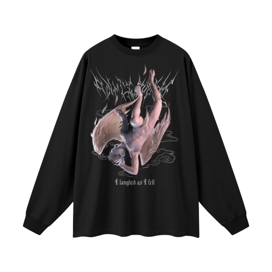 Icarus' Abyss Cotton Long Sleeve Tee